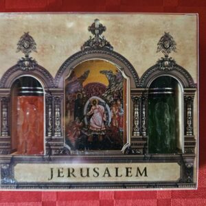 (Български) Осветено миро "Възкресение Христово" икона + 2 броя миро